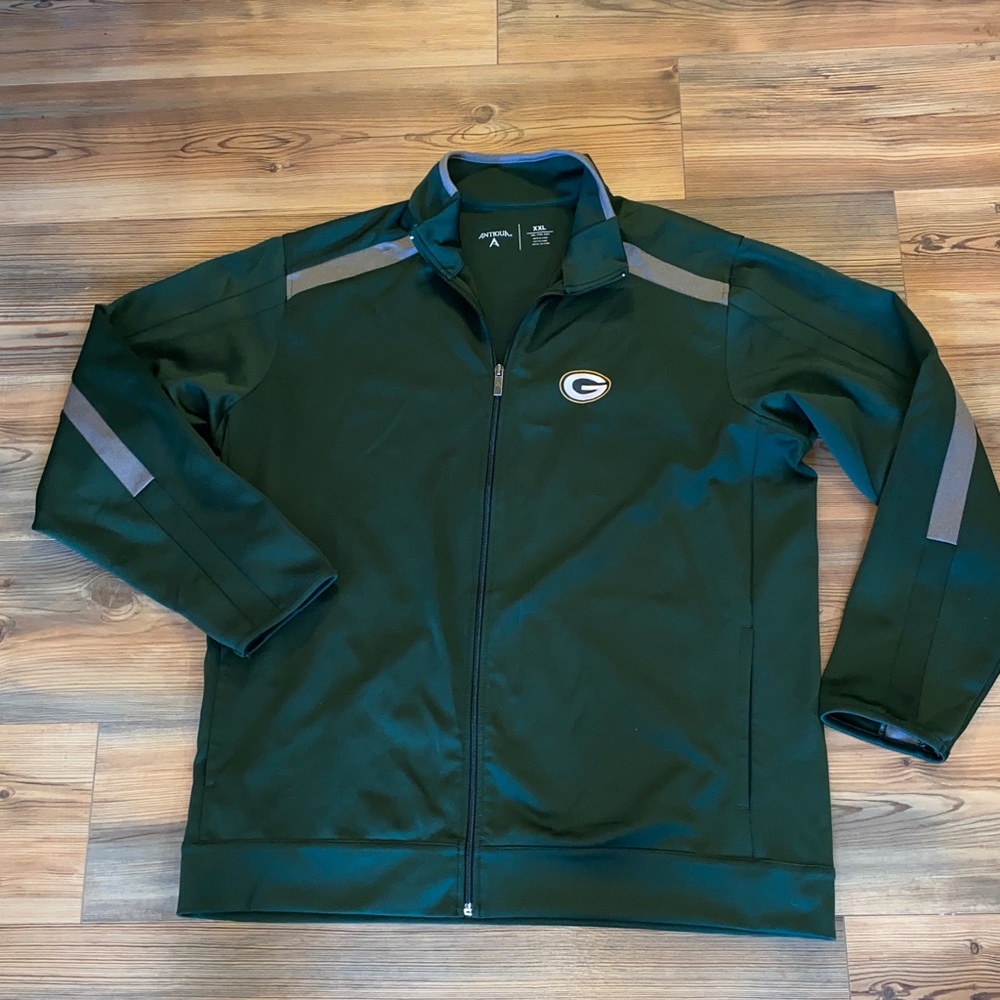 NFL Green Bay Packers Antigua Revolve Full-Zip Jacket Size XXL